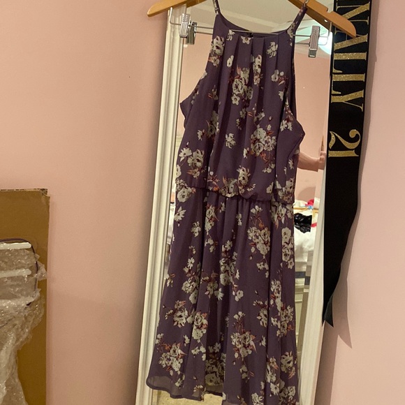 💜 DRESSES 2 for $30 💜 Francesca’s Purple Dress - Picture 1 of 2